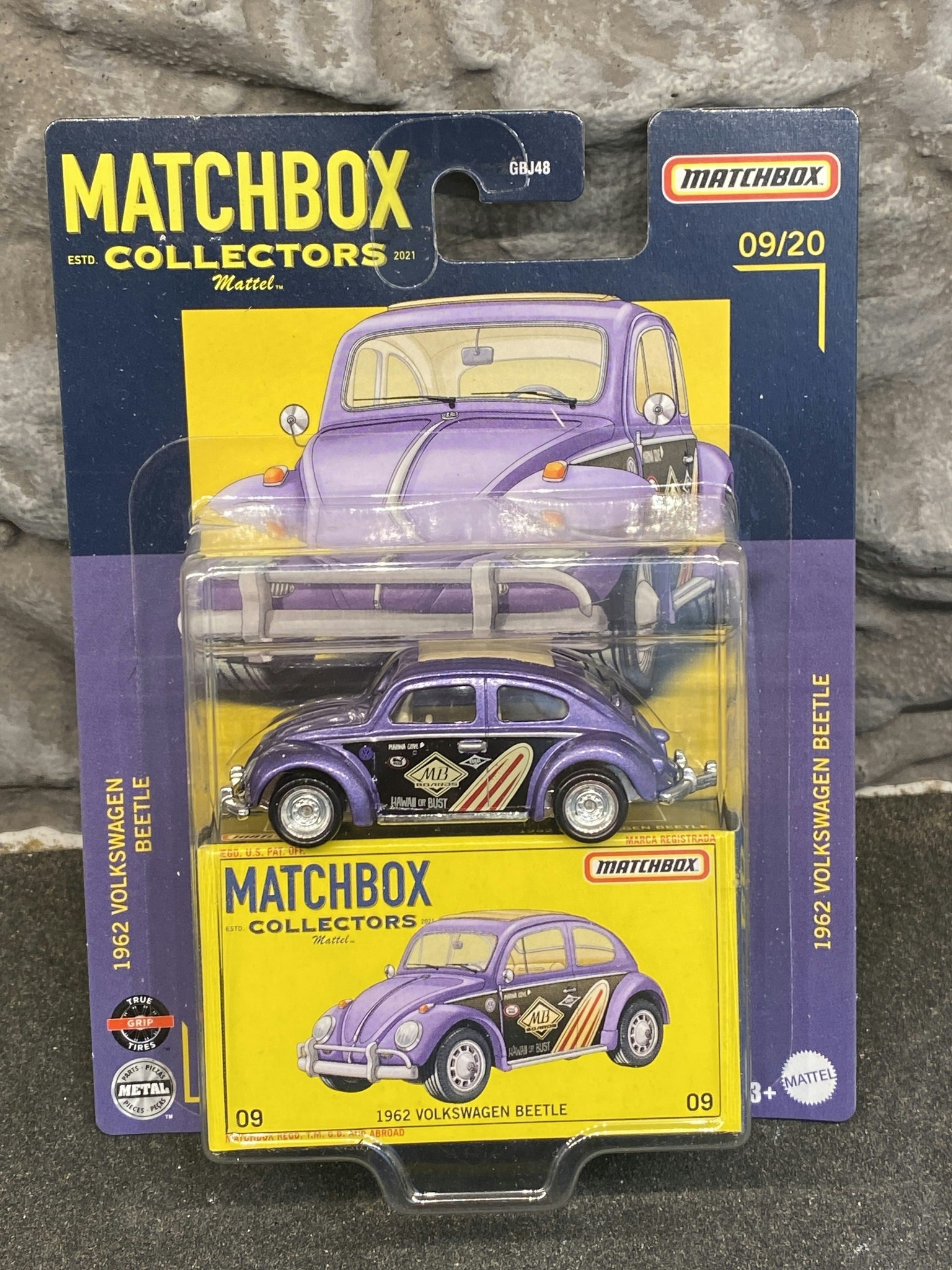 1/64 MATCHBOX - Collectors - Volkswagen Beetle 1962