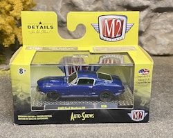 Skala 1/64 Ford Mustang GT 68', Blue fr M2 Machines