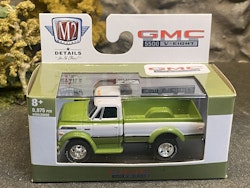 Skala 1/64 GMC 5500 truck 1970' Green/White fr M2 Machines