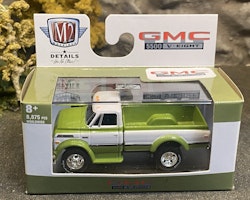 Skala 1/64 GMC 5500 truck 1970' Green/White fr M2 Machines