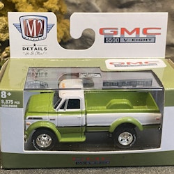 Skala 1/64 GMC 5500 truck 1970' Green/White fr M2 Machines