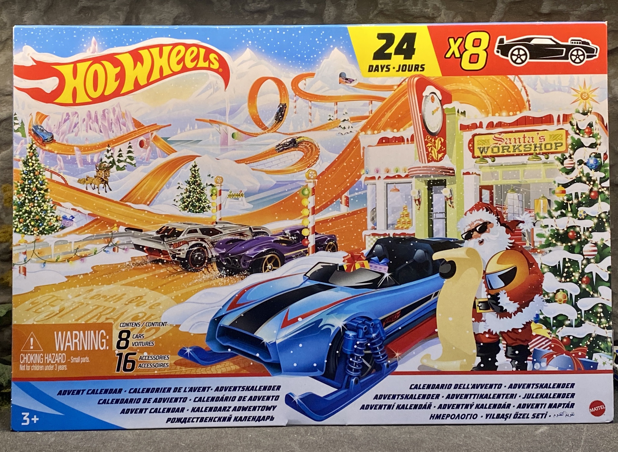 Skala 1/64 Hot Wheels - Advent Calender / Julkalender - PASSA PÅ!!!