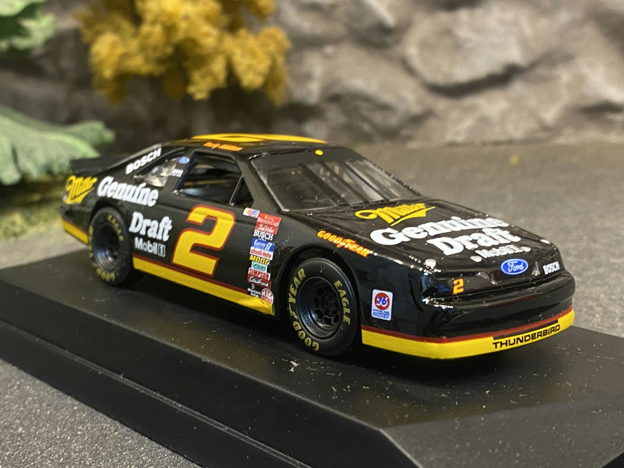 Skala 1/43, Miller, Rusty Wallace, Ford Thunderbird fr Quartzo