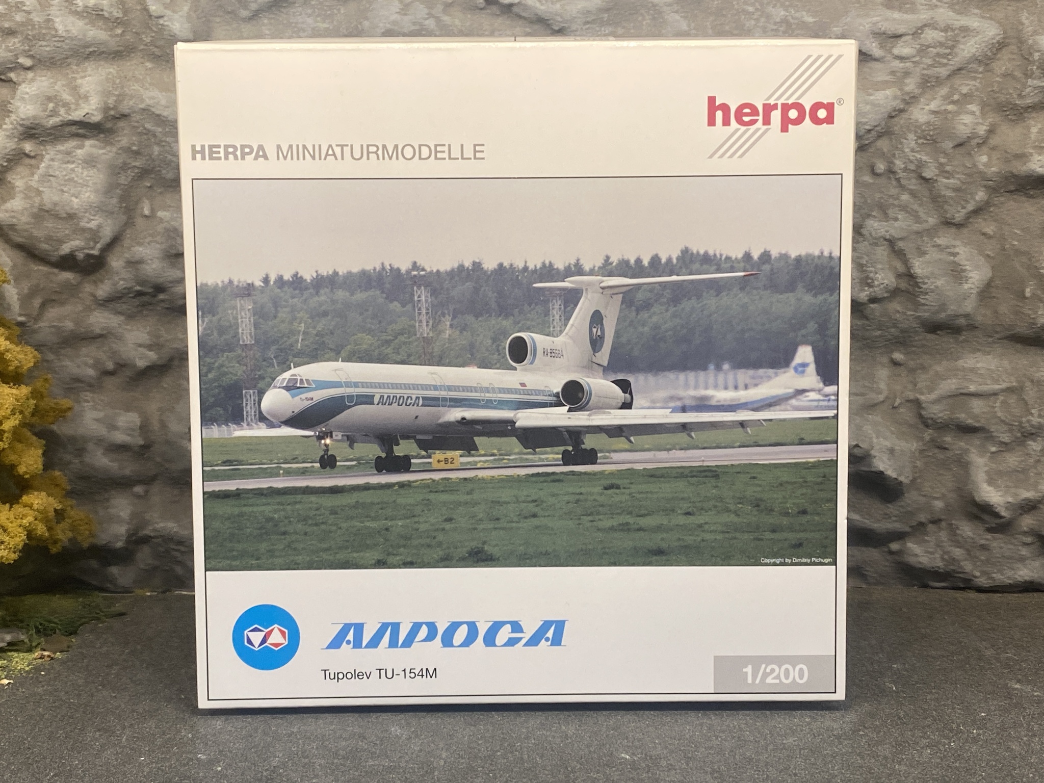 Scale 1/200 Tupolev TU-154M, Limited Edition fr Herpa Wings