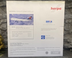Scale 1/200 Boeing 747-400 "Delta" 555159 fr Herpa Wings