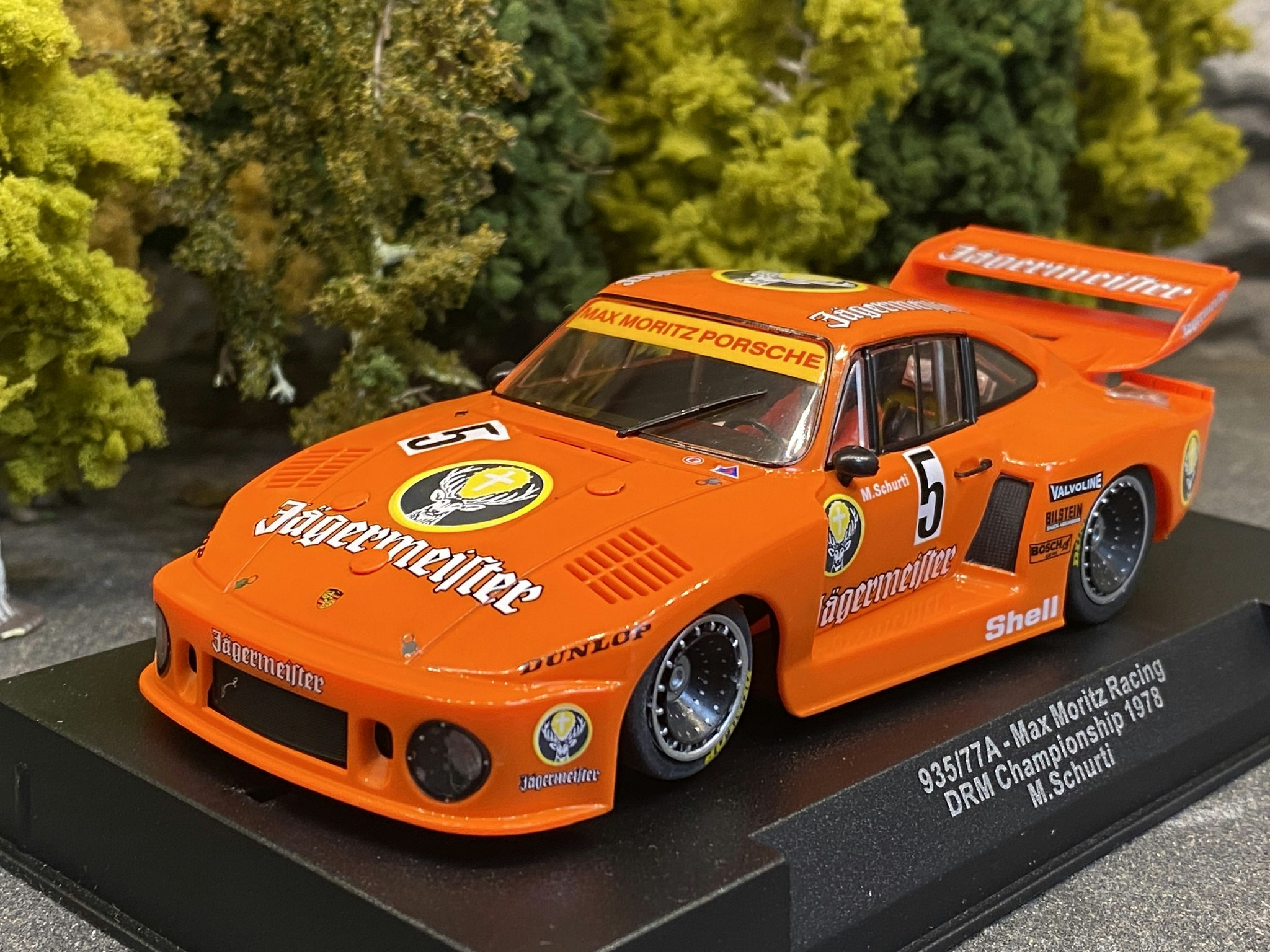 Scale 1/32 An. Slotcar: Porsche 935/77A - Jägermeister 78 #5 fr Sideways Racer