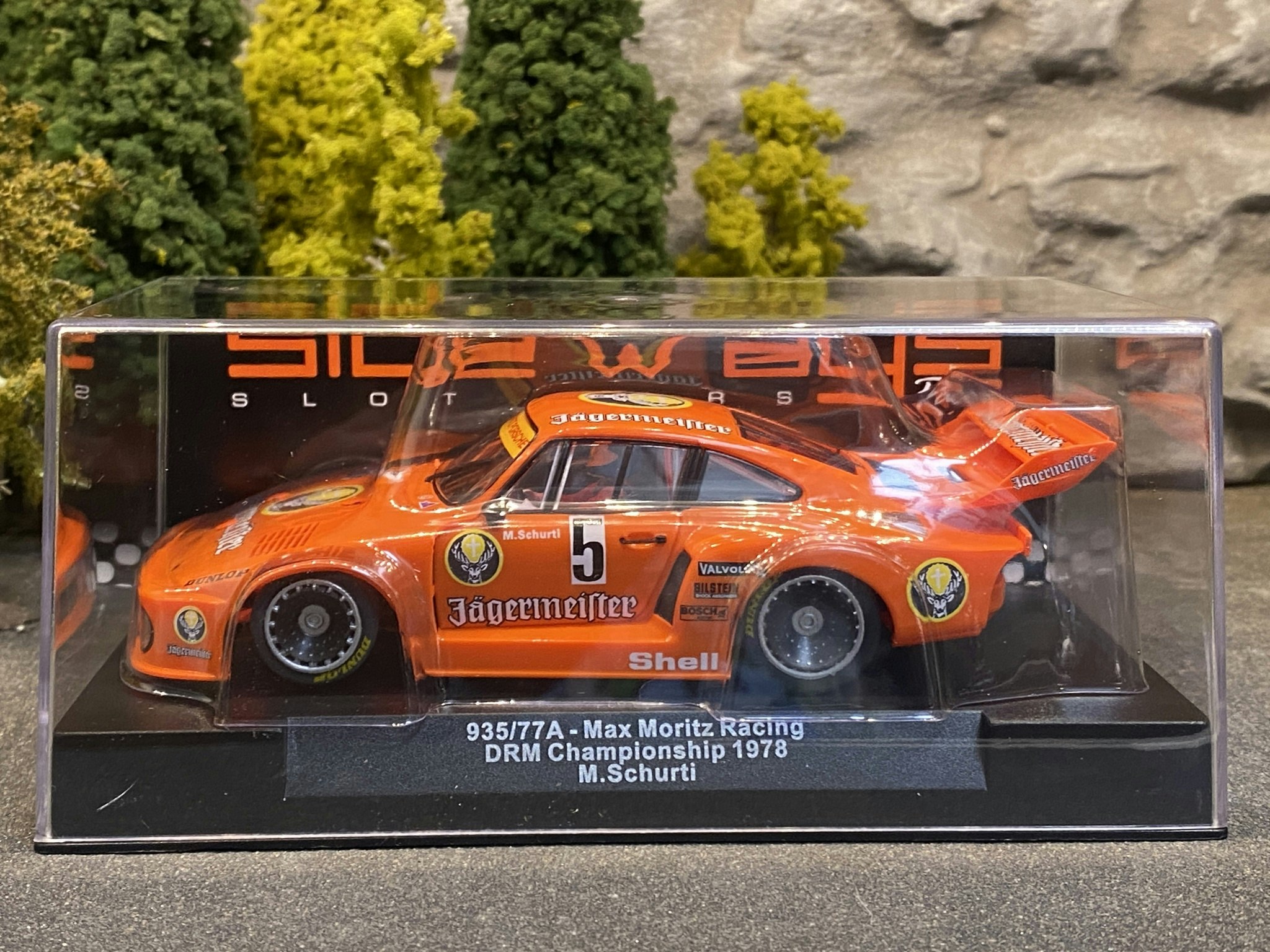 Scale 1/32 An. Slotcar: Porsche 935/77A - Jägermeister 78 #5 fr Sideways Racer
