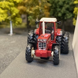 Scale 1/87 Tractor IHC 1455 XL, Metal, Red, fr Schuco