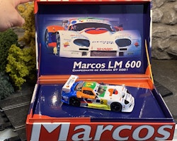 Scale 1/32 Analogue FLY Slot Car: Marcos LM 600 - Campeonato de Espana 2001