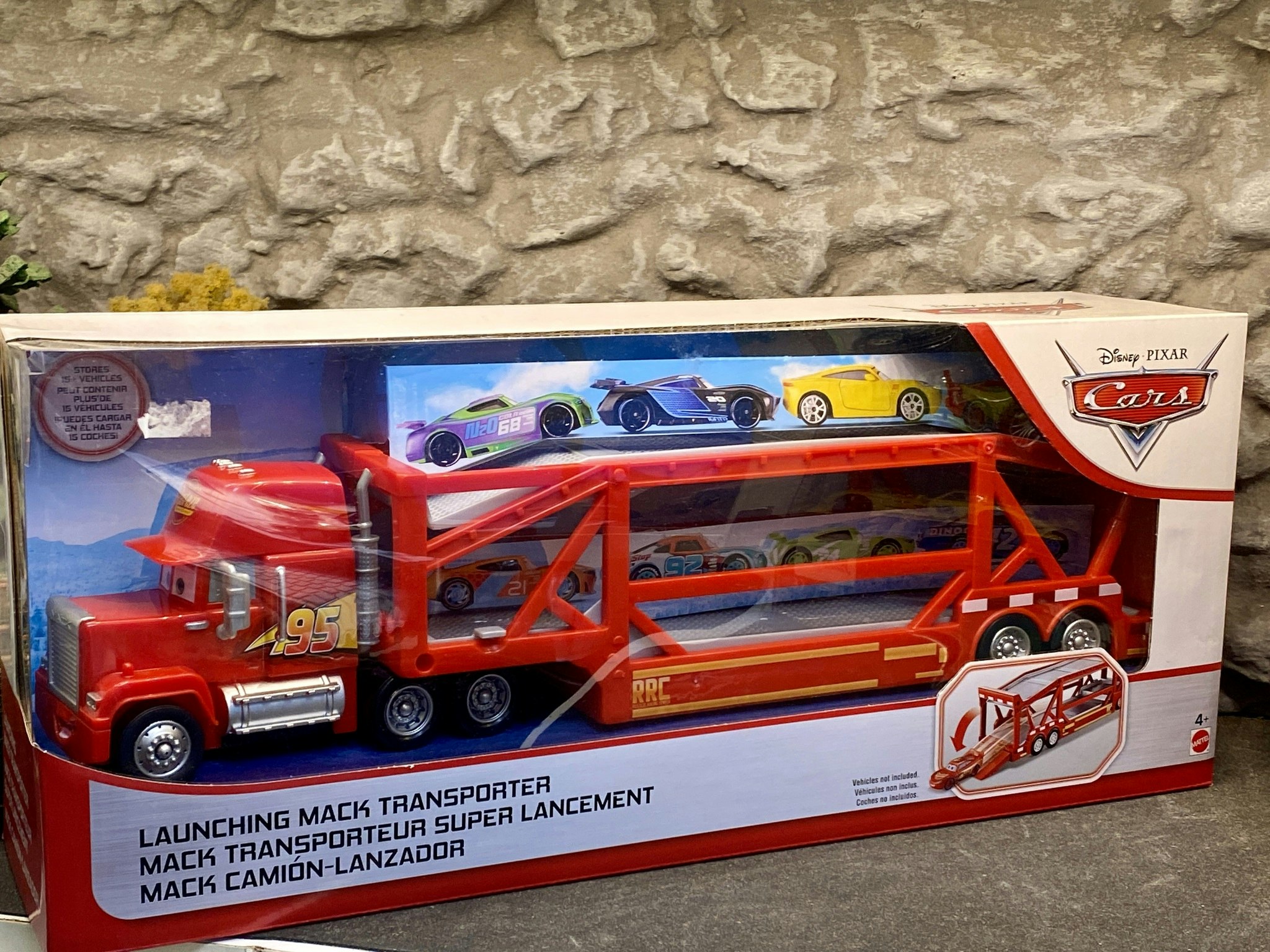 Launching Mack Transporter - Disney · Pixar Cars, Approx: 40 cm