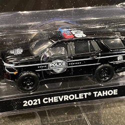 Skala 1/64 Chevrolet Tahoe 2021' - Police General Motors Fleet fr Greenlight