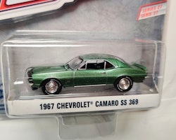 Skala 1/64 Chevrolet Camaro SS 369 1967 "GL Muscle" från Greenlight