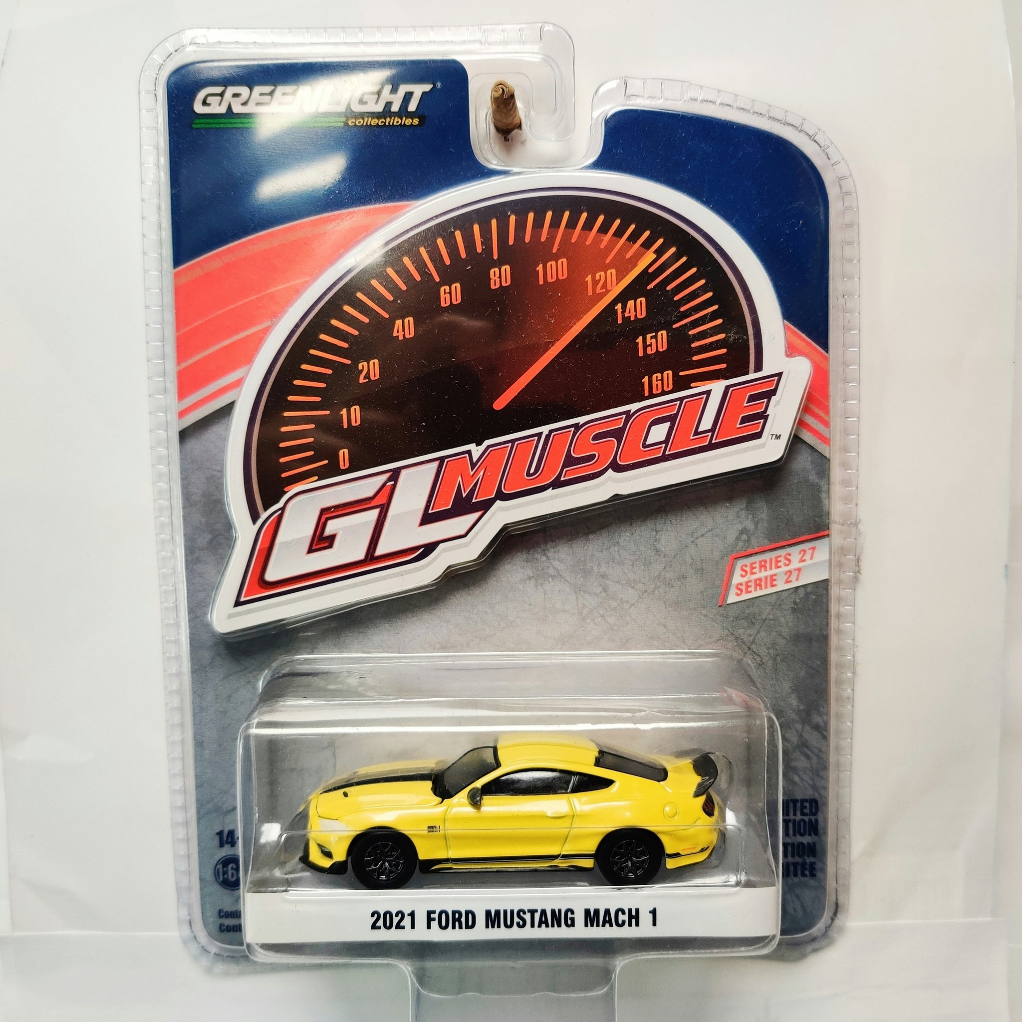 Skala 1/64 Ford Mustang Mach 1 2021 "GL Muscle" från Greenlight