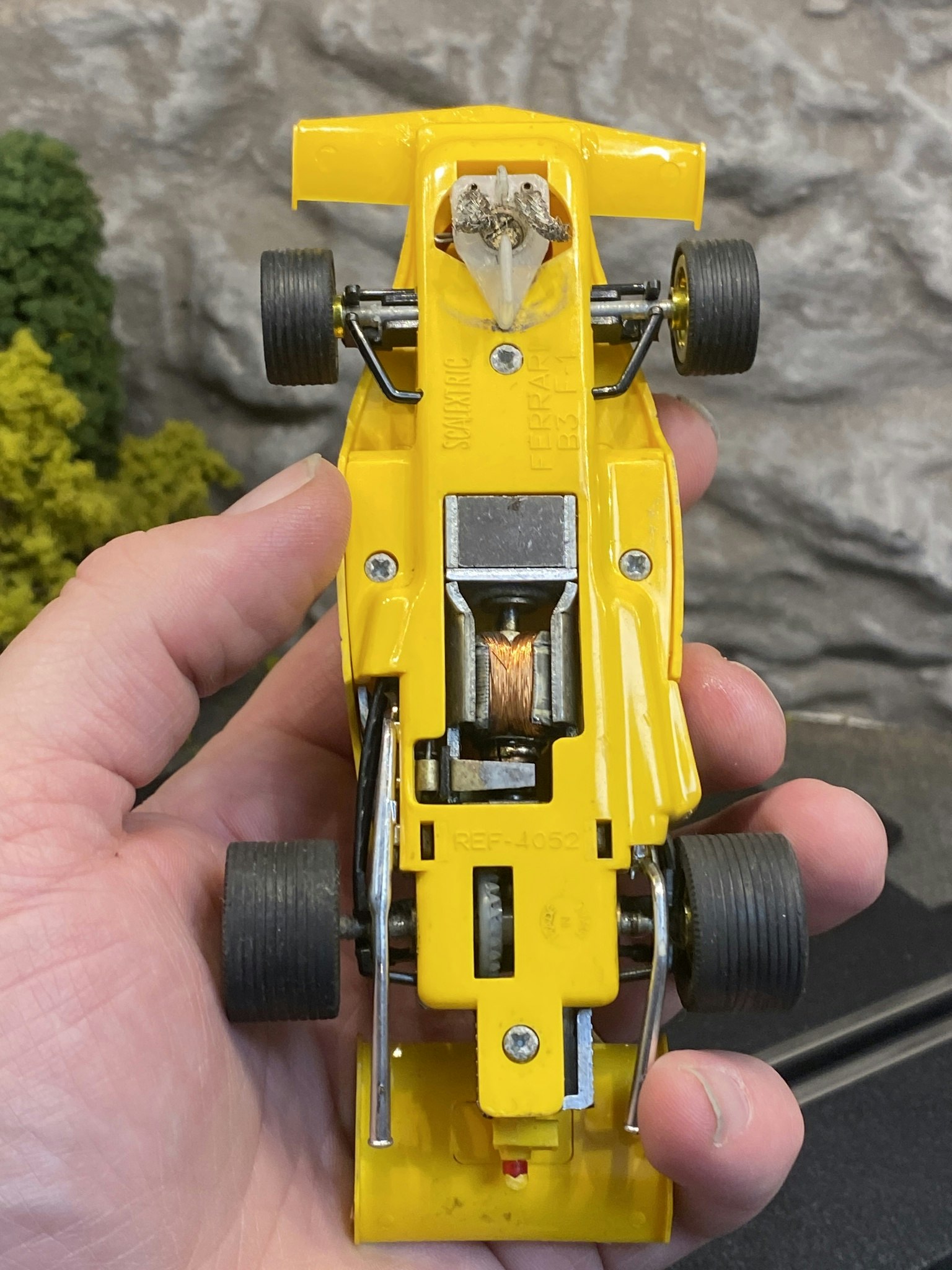 Skala 1/32 Used Analoge slotcar: Ferrari B3 F1 Ref-4052 fr Scalextric