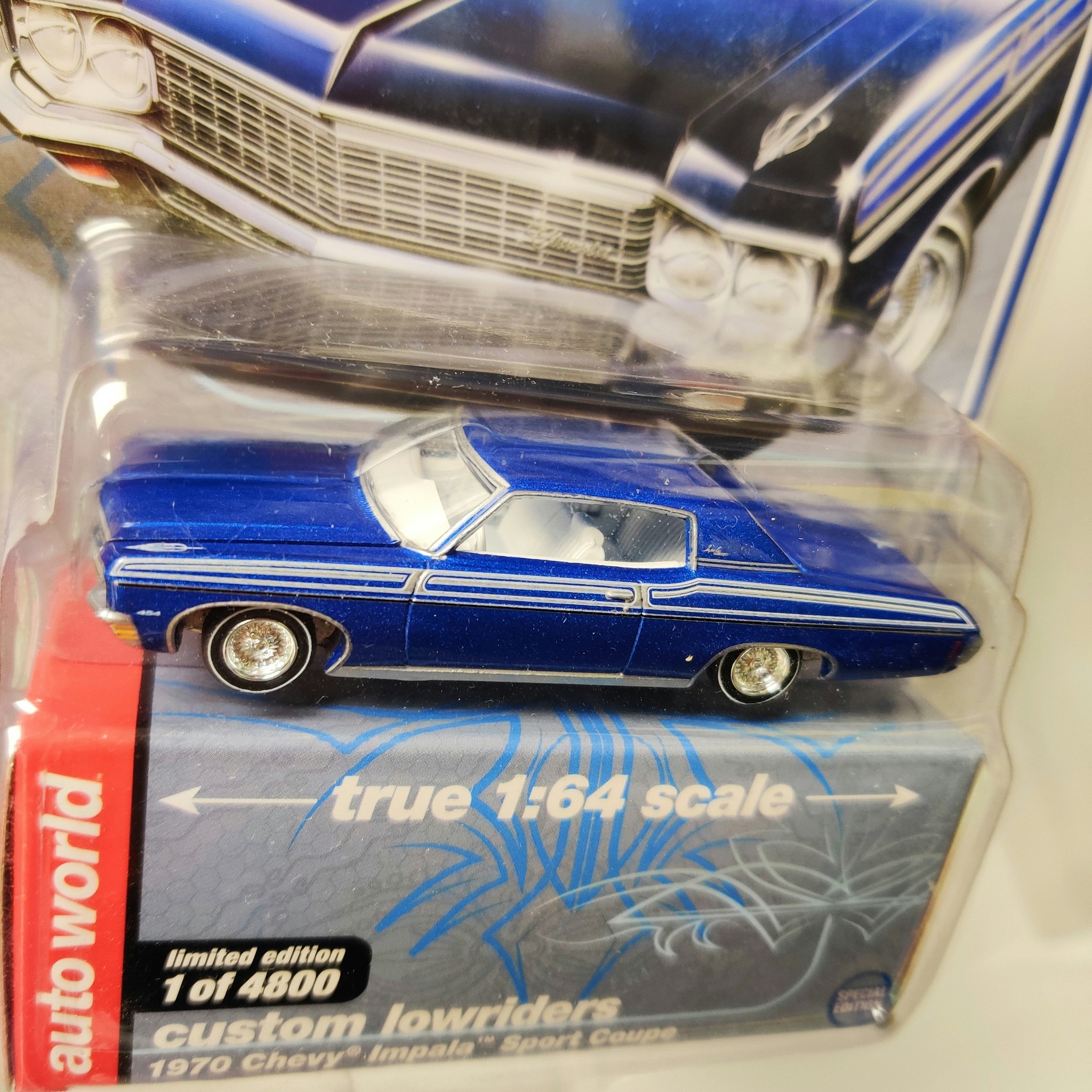Skala 1/64 Chevrolet Impala Sport Coupe 1970 "Custom LowRiders" fr Greenlight