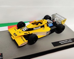 Skala 1/43: Renault RS01 1977 - Jean-Pierre Jabouille fr Altaya