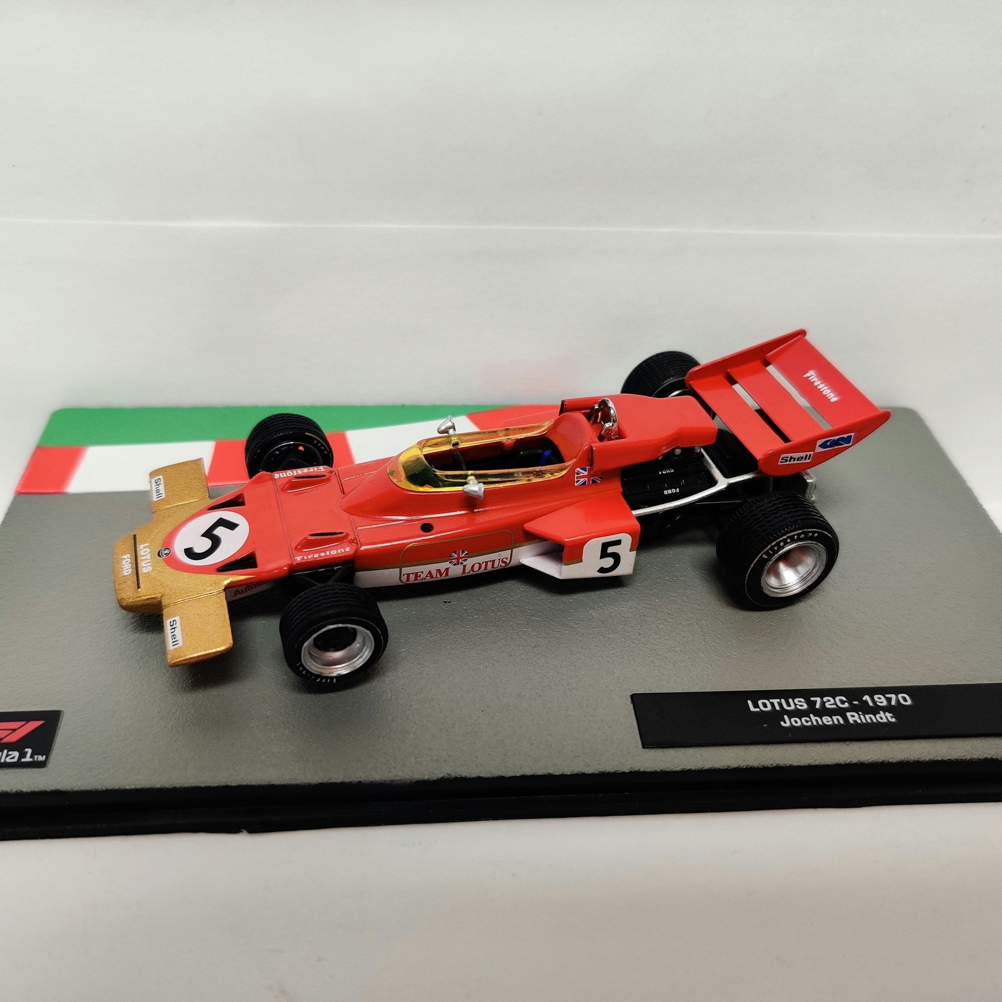 Skala 1/43: Lotus 72C 1970 - Jochen Rindt fr Altaya
