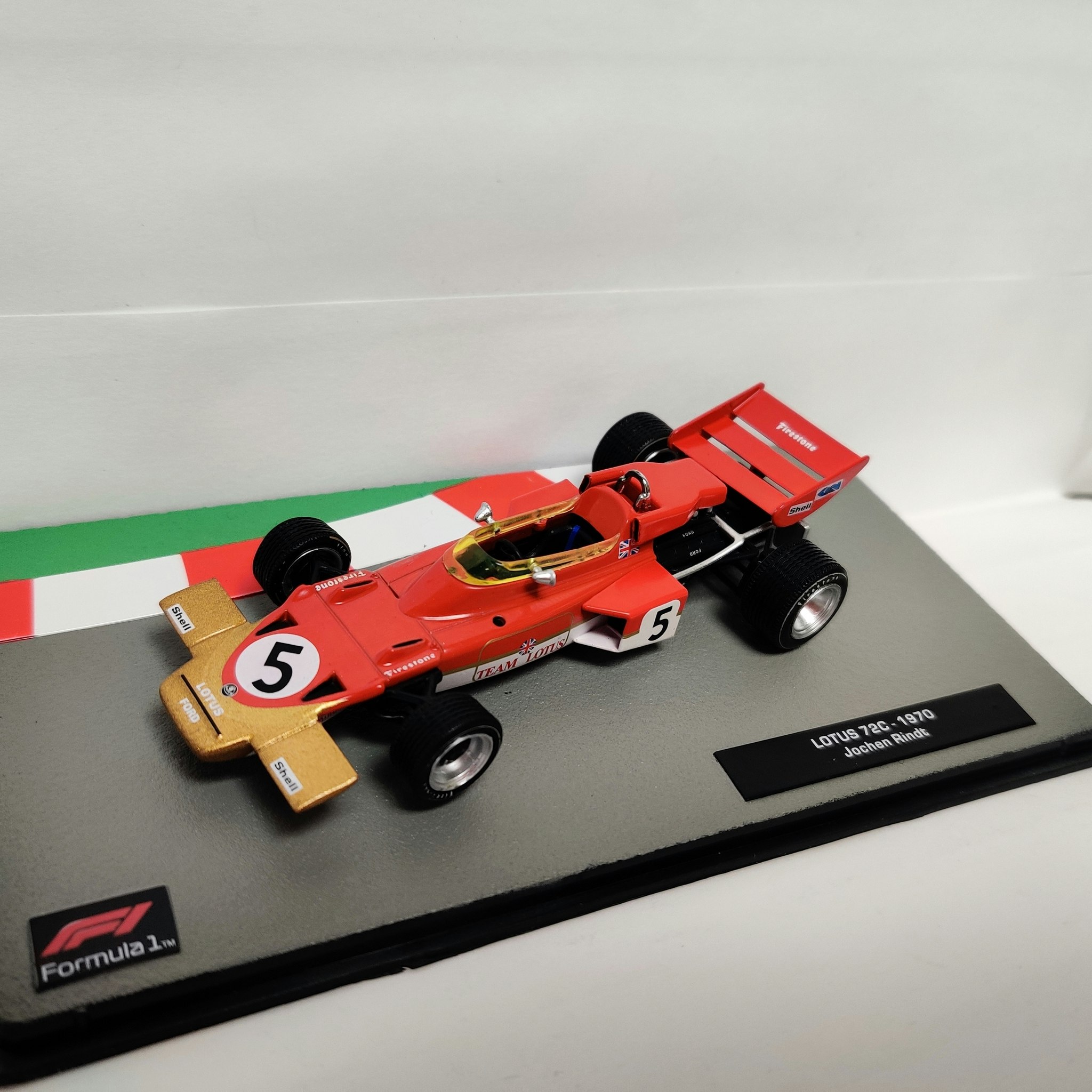 Skala 1/43: Lotus 72C 1970 - Jochen Rindt fr Altaya