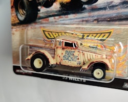 Skala 1/64 Hot Wheels Premium, Dragstrip, Willys 33' "Rust Bucket"