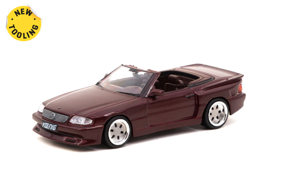 Skala 1/64 Mercedes-Benz 500 SL Koenig Specials fr Tarmac Works