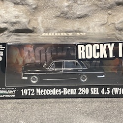 Skala 1/43 1972 Mercedes-Benz 280 SEL 4,5 (W108) ROCKY IV - Greenlight Hollywood