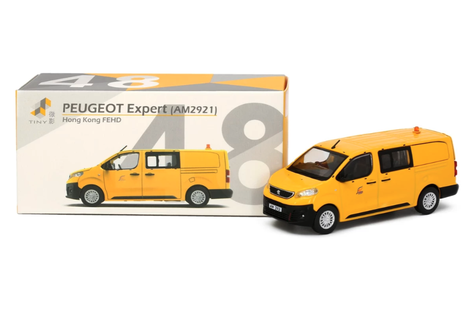 Skala 1/64 Peugeot Expert FEHD fr Tiny Toys
