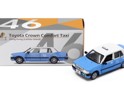 Skala 1/64 Toyota Crown Comfort Taxi (Lantau Island) fr Tiny Toys