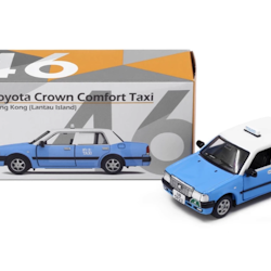 Skala 1/64 Toyota Crown Comfort Taxi (Lantau Island) fr Tiny Toys