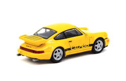 Skala 1/64 Porsche 911 Turbo, yellow - COLLAB64 Tarmac/Schuco