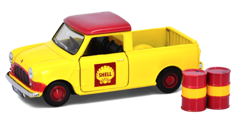 Skala 1/64 (1/50) - Shell Morris Mini Pickup, Hong Kong fr Tiny