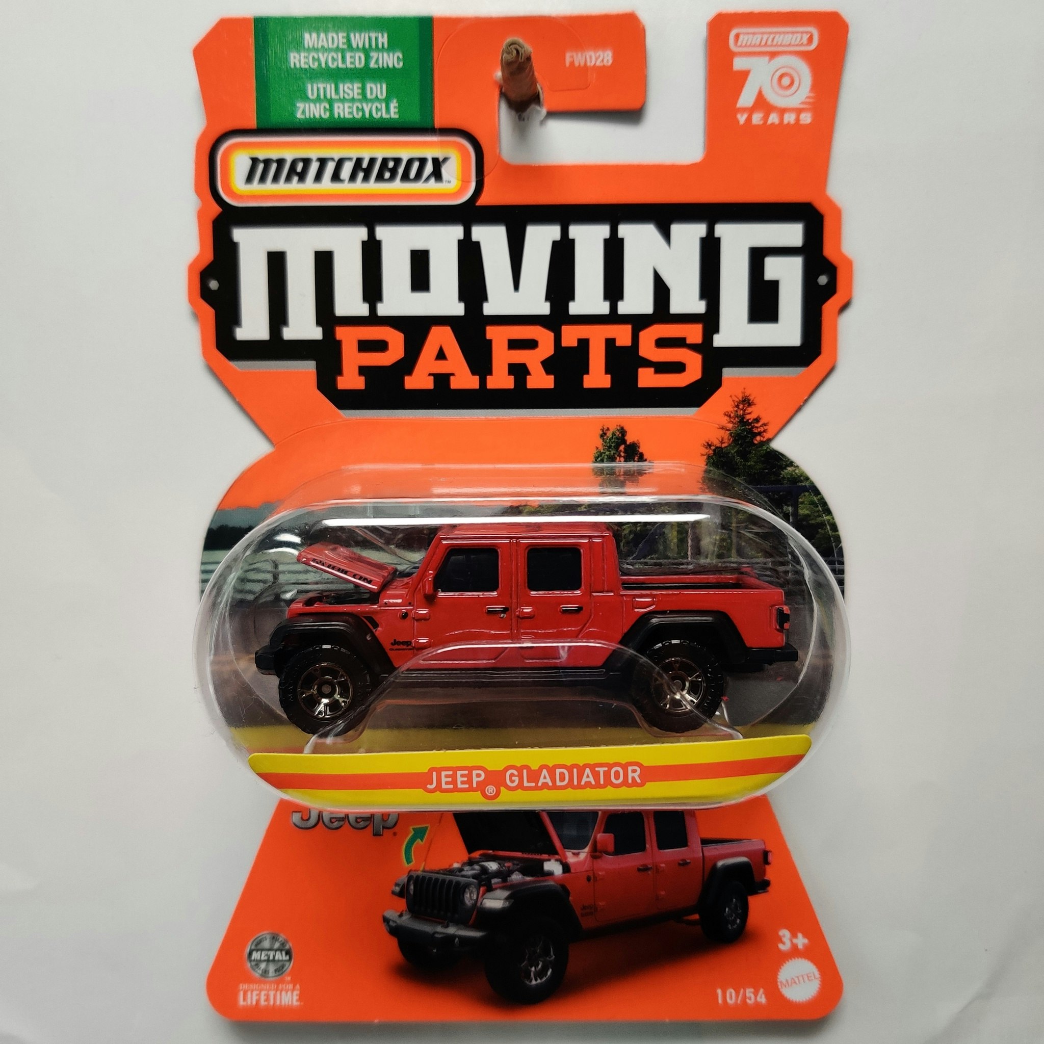 Skala 1/64 Matchbox - Jeep Gladiator