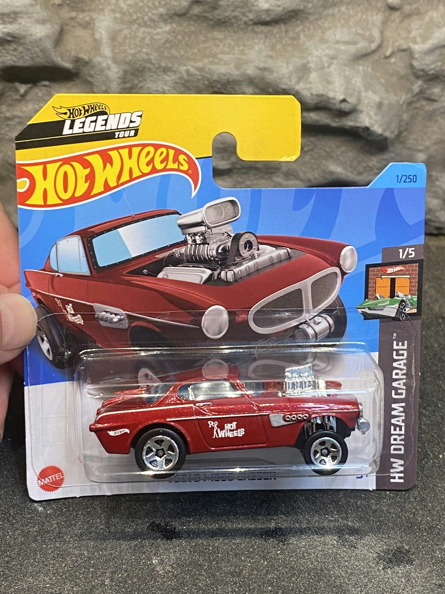NEW! Skala 1/64, Hot Wheels: Volvo P1800 Gasser