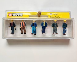 NOCH 15057 Skala H0, Figurer Byggarbetare/Figures Construction Worker