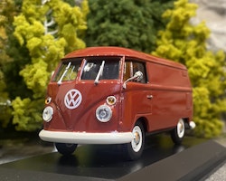 Skala 1/43 - Volkswagen T1 Kastenwagen Delivery Van 1963, Red, fr Maxichamps