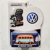 Skala 1/64 Greenlight "Club V-dub" Volkswagen T1 "Samba Bus" 64' GULF #4