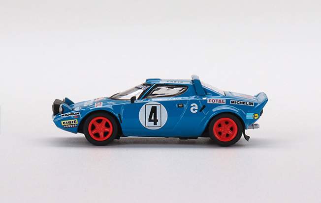 Skala 1/64 - Lancia Stratos HF 1979 Rally MonteCarlo Winner #4 (504) fr MINI GT