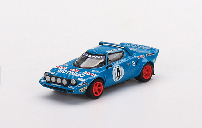 Skala 1/64 - Lancia Stratos HF 1979 Rally MonteCarlo Winner #4 (504) fr MINI GT