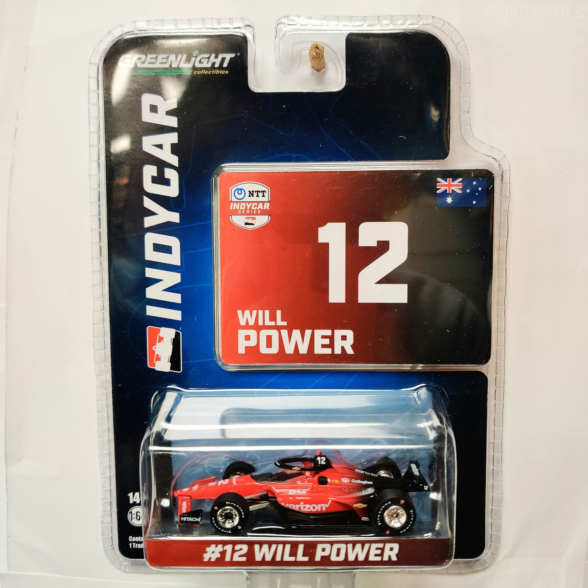 Skala 1/64 Greenlight Indycar #12 Will Power