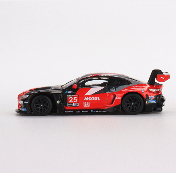 Skala 1/64 - BMW M4 GT3 #25 BMW Team RLL 2022 IMSA Daytona 24 Hrs fr MINI GT