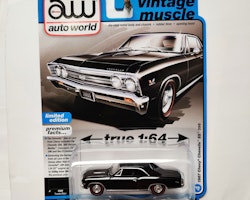 Skala 1/64 AUTO WORLD "Vintage Muscle" Chevy Chevelle SS 396 67' Rel.4 Ser.A Lim ed