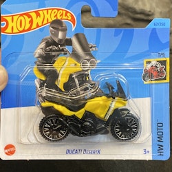 Skala 1/64, Hot Wheels: Ducati DesertX, Yellow