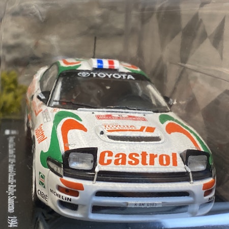 Skala 1/24 Toyota Celica Turbo ST 185 Auriol/Occelli, Rallye Sanremo 1994' fr Hachette