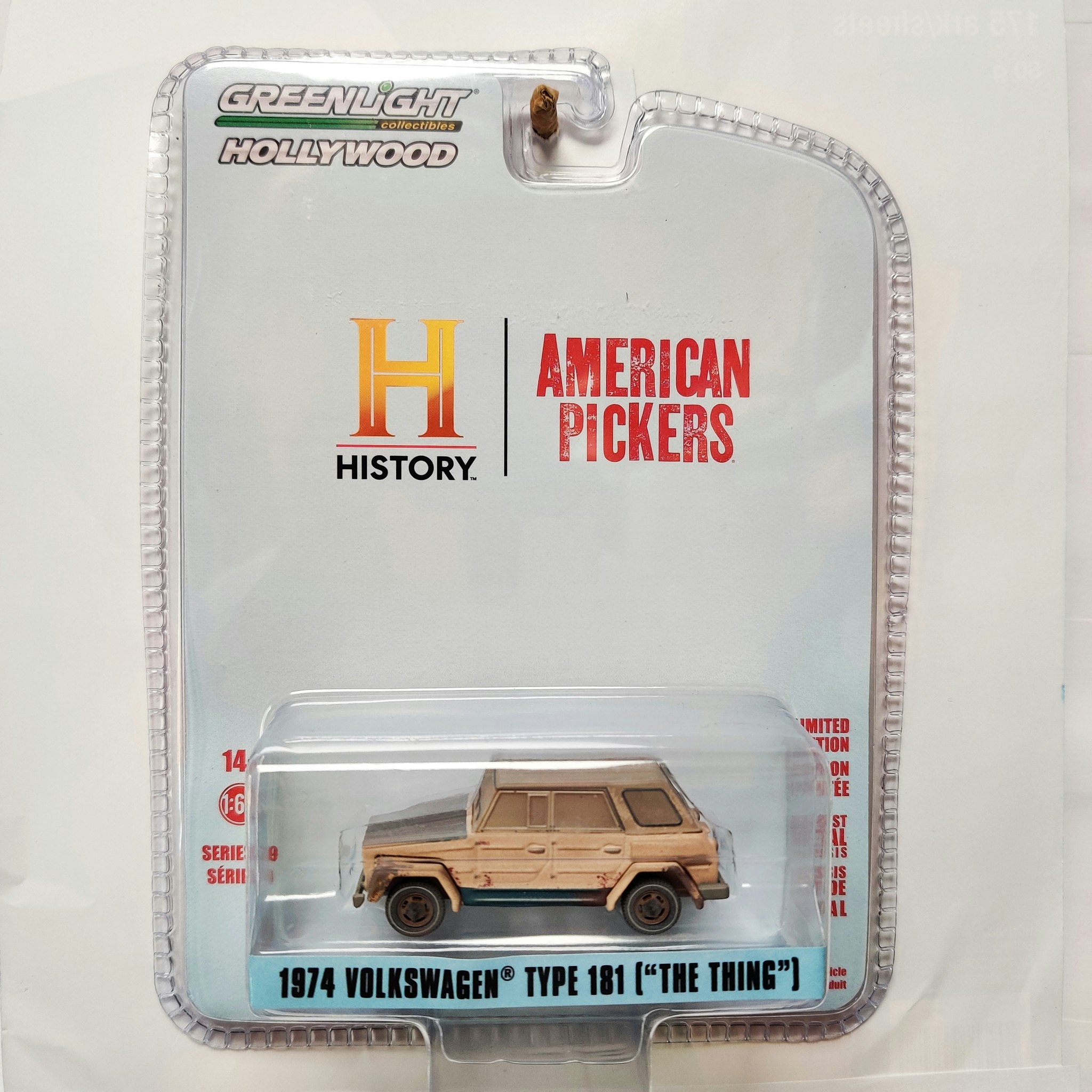Skala 1/64 Greenlight Hollywood "American Pickers" Volkswagen Type 181 "The Thing" 1974 Ser.