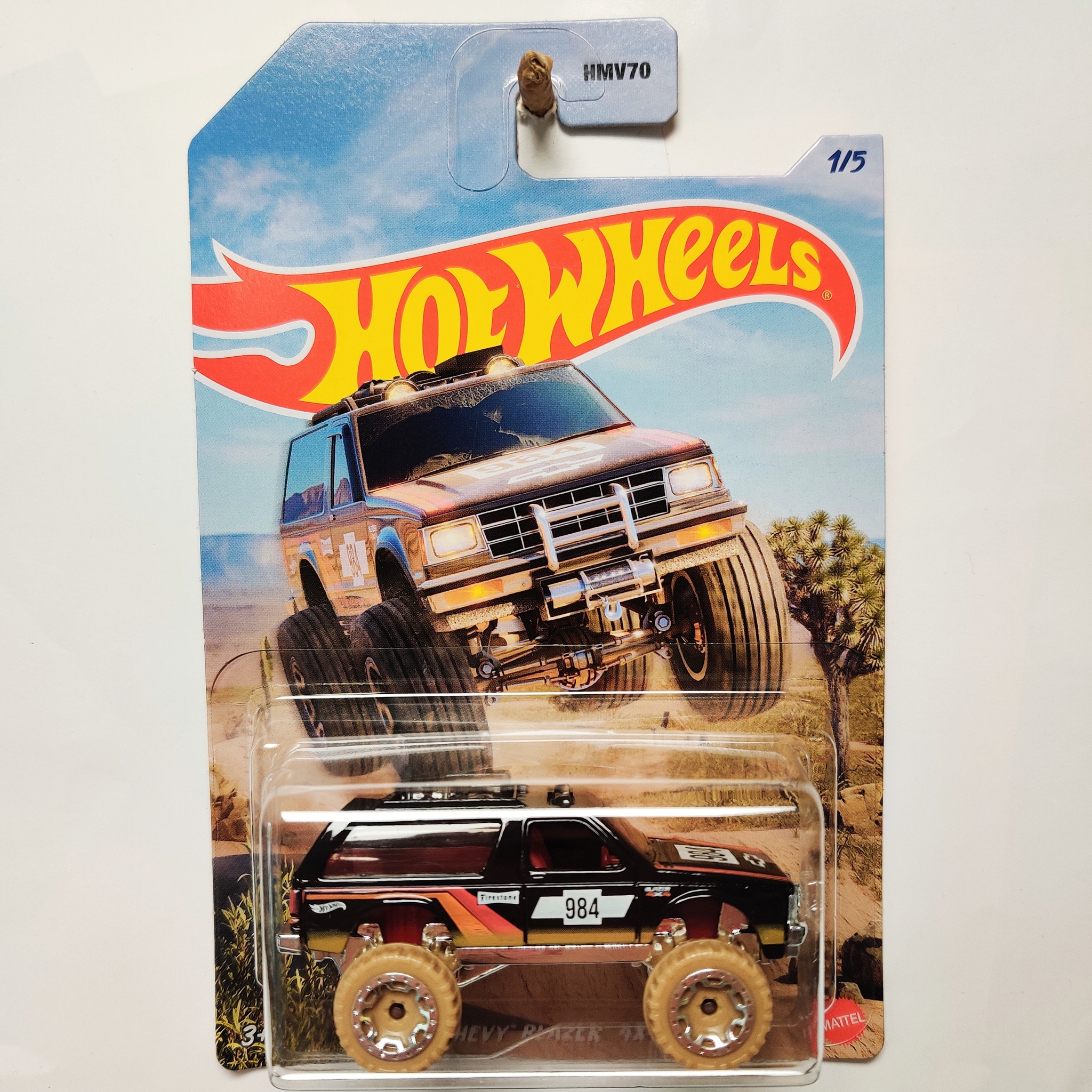 Skala 1/64 Hot Wheels: Chevy Blazer 4x4