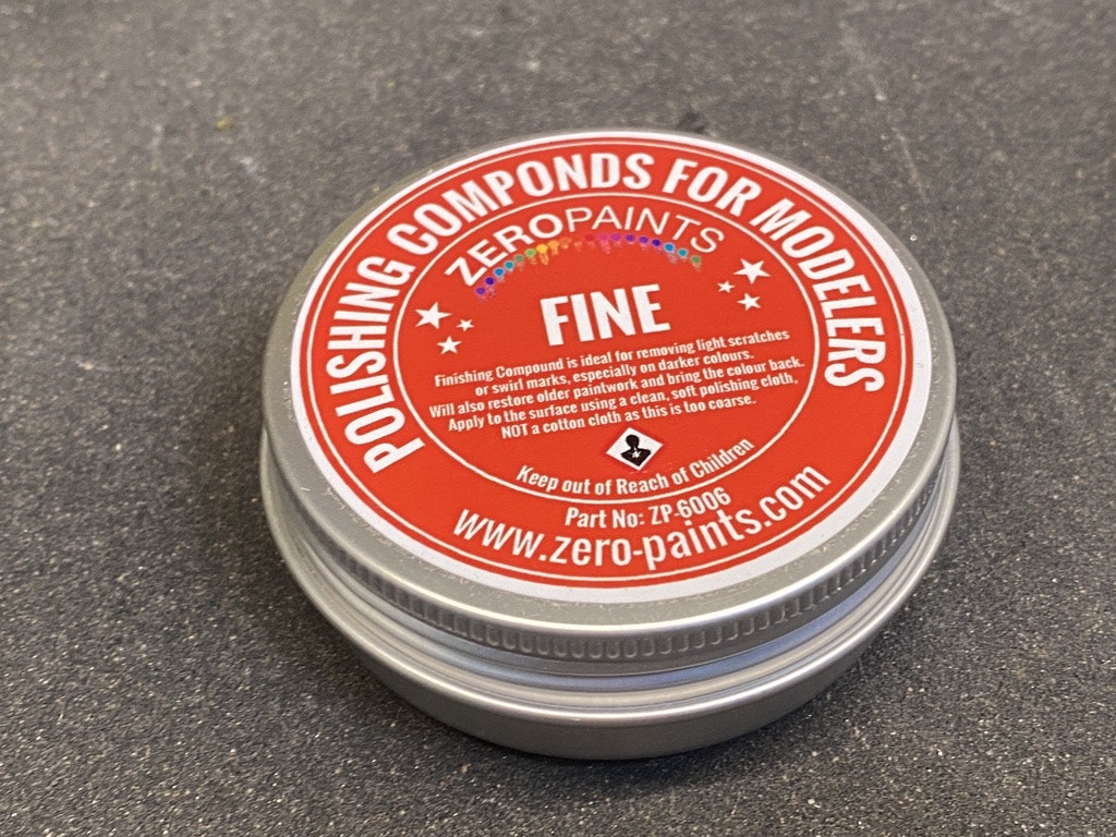 Zero Paints, Polishing compound for modelers - Fine, 60g,  ZP-6006