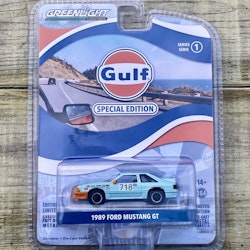 Skala 1/64 Greenlight "GULF" Special Ed. Ser.1: Ford Mustang GT 89'