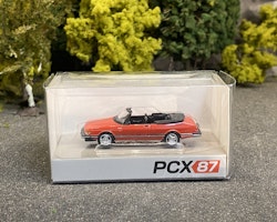 Skala 1/87 - SAAB 900 Cabriolet, Red fr PCX87