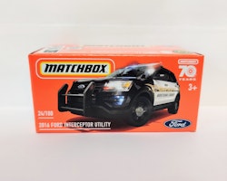 Skala 1/64 Matchbox 70-years: Ford Interceptor Utility "Sheriff Kootenai Country" 16'