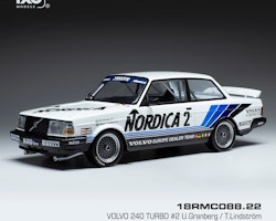 Skala 1/18 VOLVO 240 Turbo #2 Nordica ETCC fr IXO Models