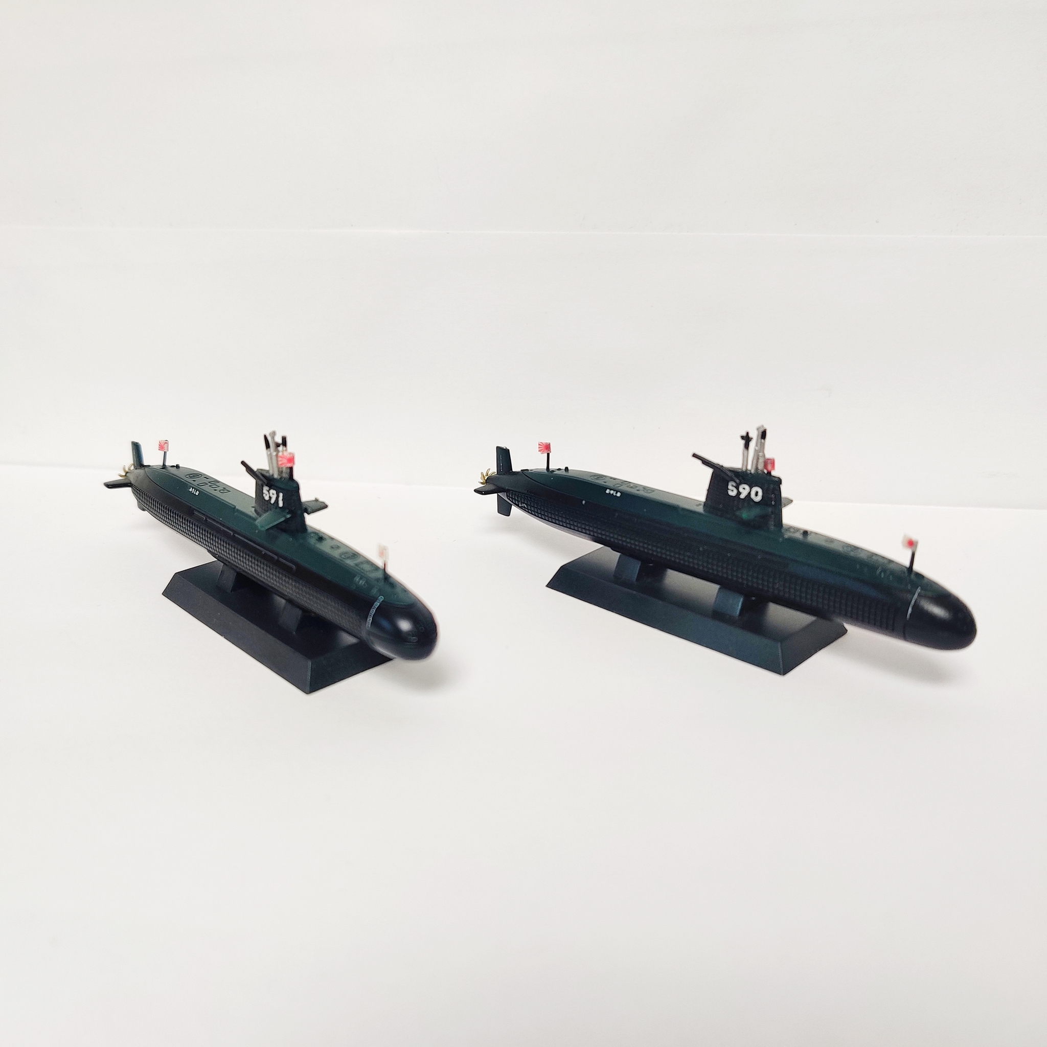 Skala 1/900 DeAgostini No:68 Japanska U-båtar, Michishio (SS-591) & Oyashio (SS-590), JMSDF
